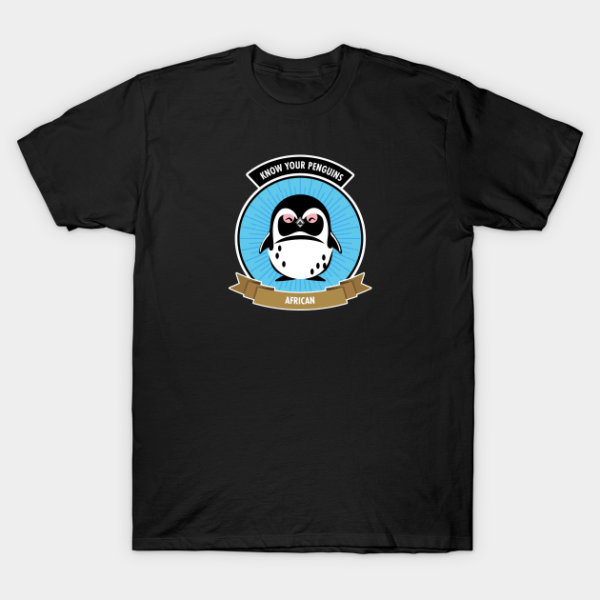 African Penguin - Know Your Penguins T-Shirt Unisex