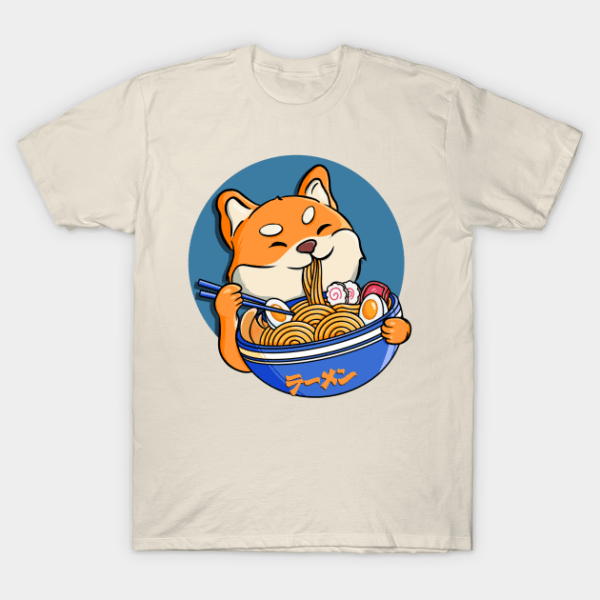 Shiba Inu Ramen T-Shirt Unisex