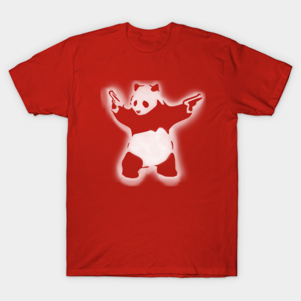 Shoot'em Up Panda T-Shirt Unisex