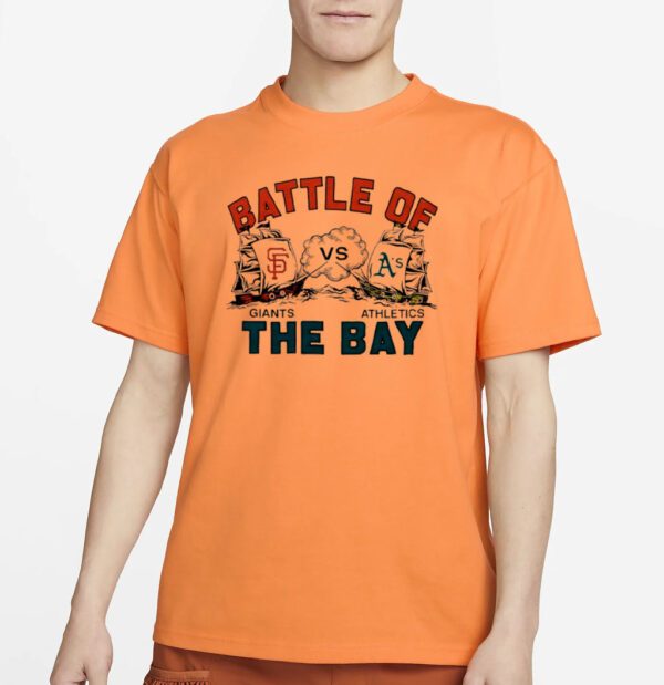 Battle Of The Bay Giants Vs Athletics shirt