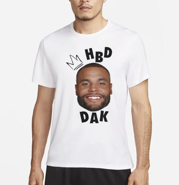 Ceedee lamb wearing hbd dak T shirts