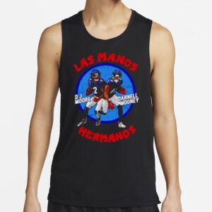 D.J. Moore and Darnell Mooney Chicago Las Manos Hermanos shirts