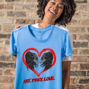 Eat Prey Love Predator t-shirts