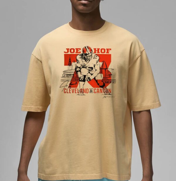 Gv Art And Design Joe Thomas Cleveland To Canton Shirts