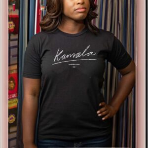 Kamala Signature Unisex Black Shirt