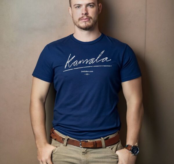 Kamala Signature Unisex Navy T-Shirts