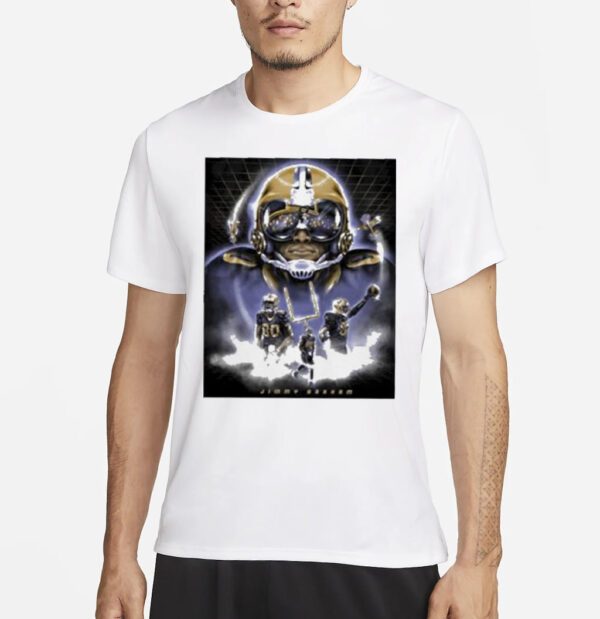 Nice new Orleans saints Jimmy Graham friday retro 90s photo poster design t shirt