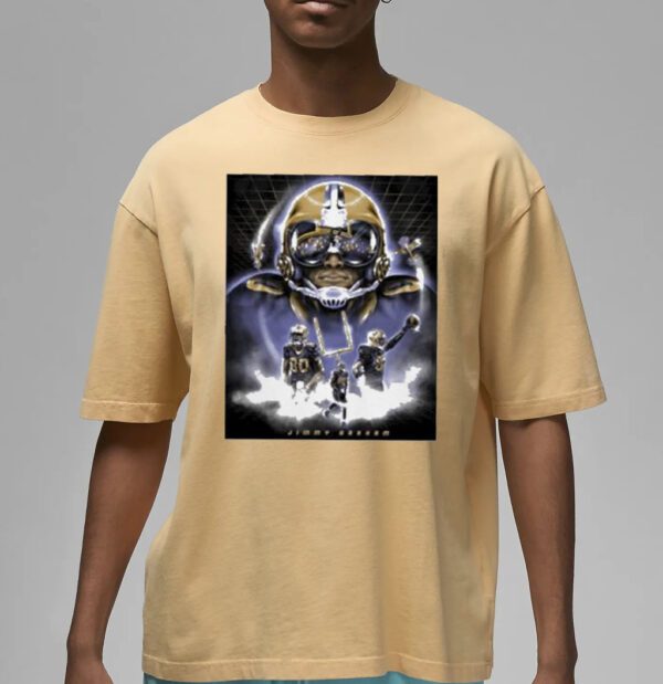 Nice new Orleans saints Jimmy Graham friday retro 90s photo poster design t shirts