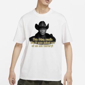 Resident Alien Sheriff Thompson Ass Factory shirt