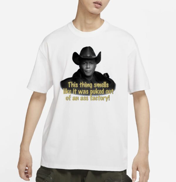 Resident Alien Sheriff Thompson Ass Factory shirt