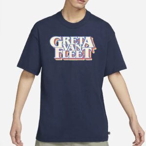 Retro Greta Van Fleet Dream In Gold Tour 2023 Shirts