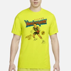 San Antonio Spurs Comic Book Victor Wembanyama Shirt