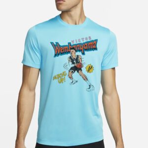 San Antonio Spurs Comic Book Victor Wembanyama Shirts