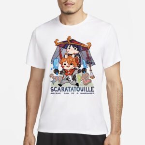 Scaratatouille anyone can be a harbinger art design t shirt