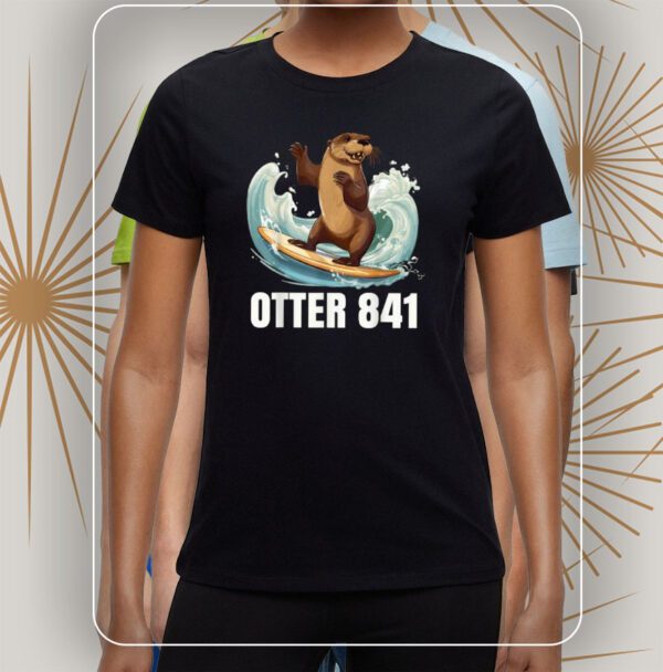 Surfing Otter 841 California Sea Otter 841 Shirt