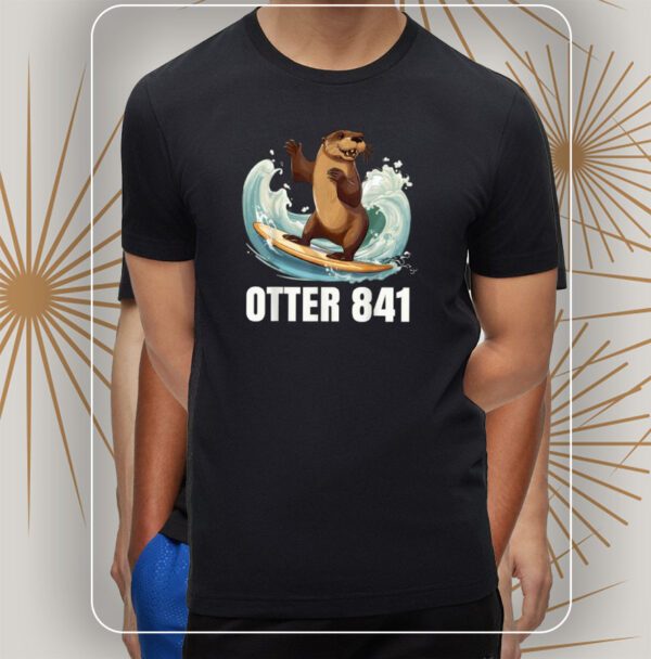 Surfing Otter 841 California Sea Otter 841 Shirts