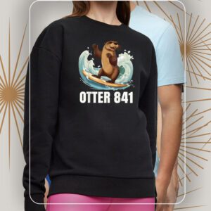 Surfing Otter 841 California Sea Otter 841 T-Shirt