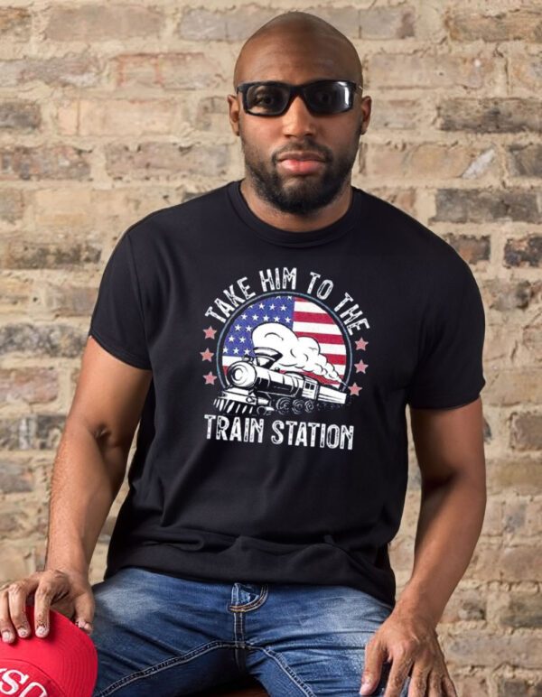 Take Him To The Train Station Vintage T-Shirts