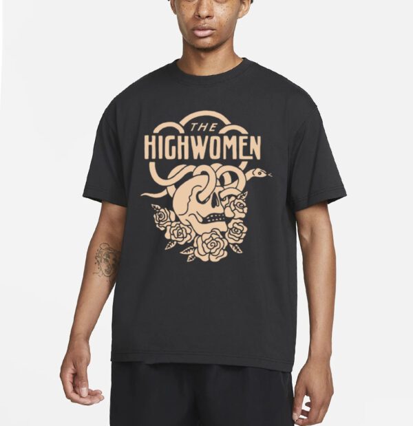 The Highwomen Skull Rose Snake Shirts