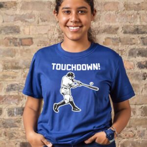 Touchdown baseball tee shirts