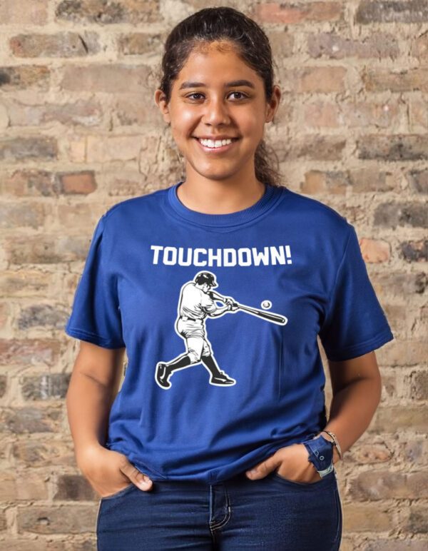 Touchdown baseball tee shirts