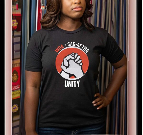 Wga Sag Aftra Unity Together T-Shirt