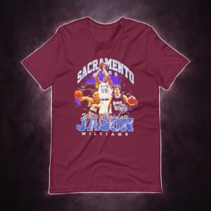 Bling SS HWC Sacramento Kings Jason Williams Shirts