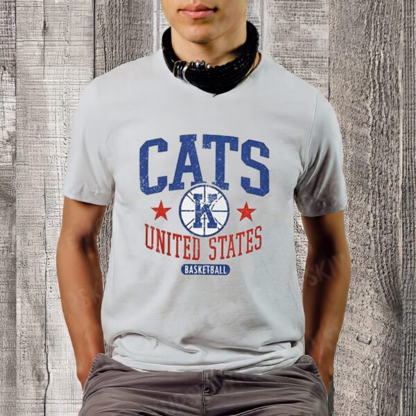 Cats Us Basketball Ss ShirtT