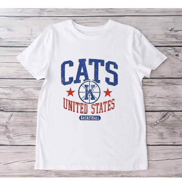 Cats Us Basketball Ss TShirt