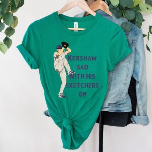 Clayton Kershaw Sketchers Pitching shirt