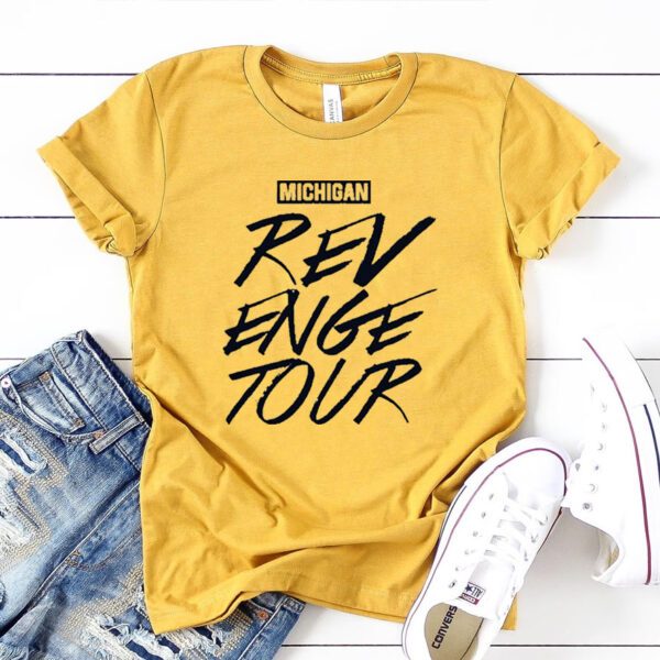 Devin Bush Michigan Revenge Tour Shirts