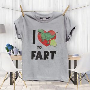 Dinosaur I Heart To Far T-shirt