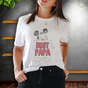 Disney Mickey Mouse Best Papa t-Shirts