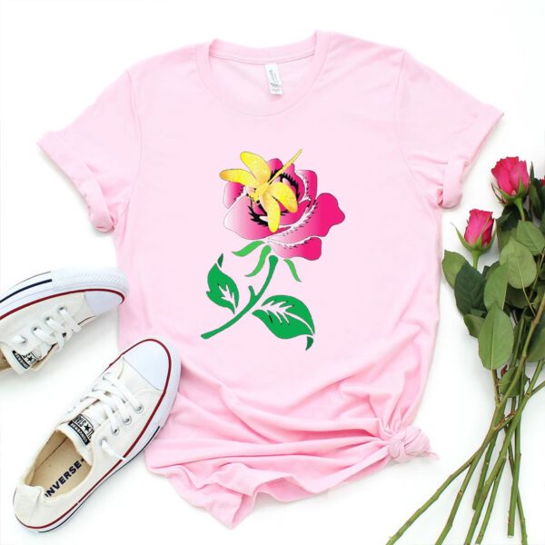 Flower Dragonfly Rose 2023 Shirt