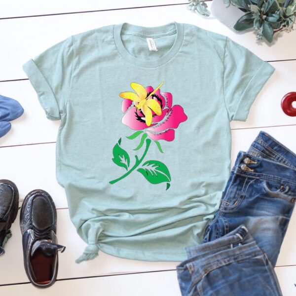 Flower Dragonfly Rose 2023 Shirts