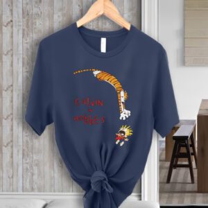 Hobb Jump Art Calvin And Hobbs tShirt