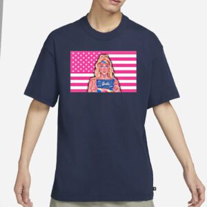 I am Barbie svAmerican Pink Shirt