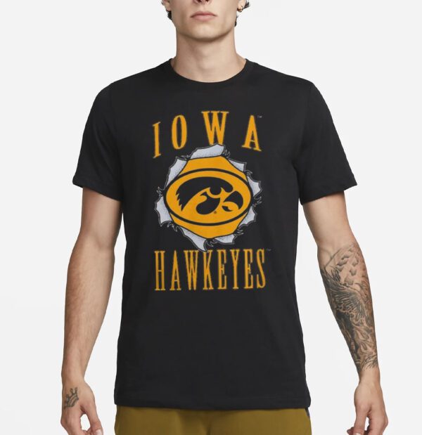 Iowa Hawkeyes Campus To School Tee Shirts