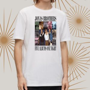 Jonas Brothers Five Albums One Night t-Shirt