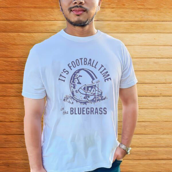 Kentucky branded uk Football time bluegrass tshirt