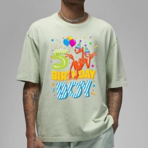 Kids 5 Siren Head Birthday Boy Shirts