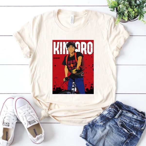 Kintaro Oe Red Comic Design Golden Boy shirts