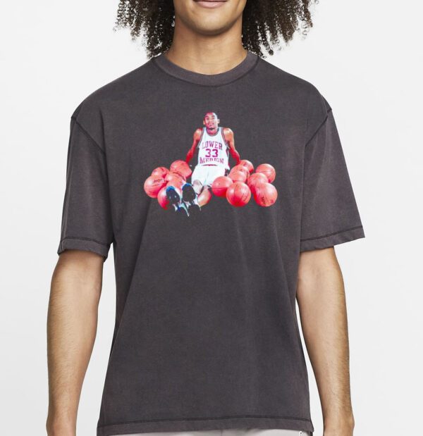 Kobe and basketball shirt