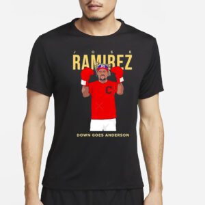 Let’s box with Jose Ramirez down goes Anderson art design shirt