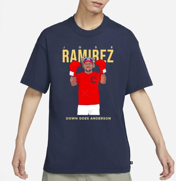 Let’s box with Jose Ramirez down goes Anderson art design shirts