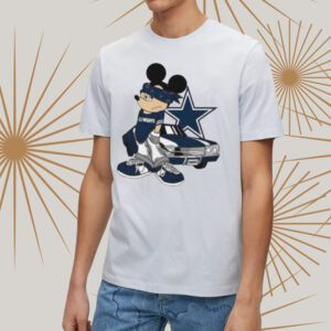 Mickey hip hop Dallas Cowboys style 2023 T-shirt