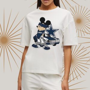 Mickey hip hop Dallas Cowboys style 2023 T-shirts