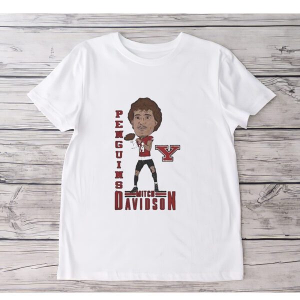 Mitch davidson #14 ysu penguins signature T-shirt