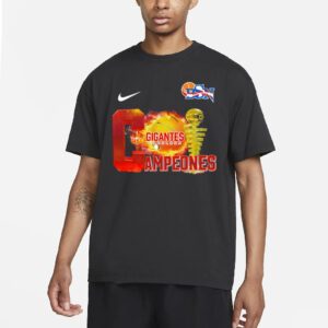 Nike Gigantes Carolina Campeones BSN 2023 Trophy Shirt