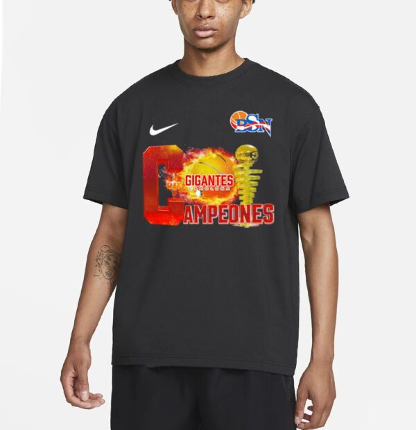 Nike Gigantes Carolina Campeones BSN 2023 Trophy Shirt